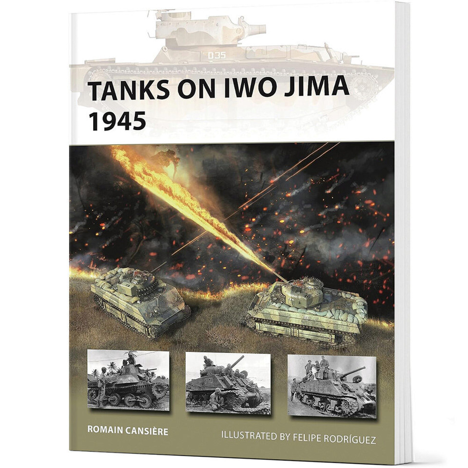 Tanks on Iwo Jima 1945 Osprey New Vanguard (9781472860392) Main Image