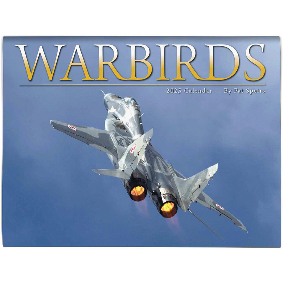 WARBIRDS 2025 WALL CALENDAR 9781631145469 Main Image