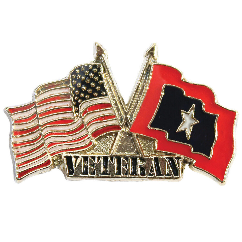USA Service Star Veteran Lapel Pin  982086 Main Image