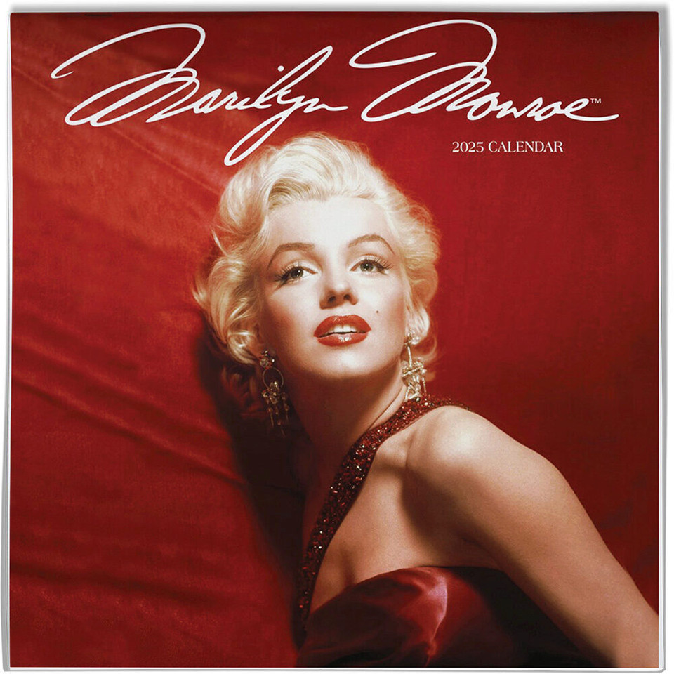 Marilyn Monroe 2025 Wall Calendar 9781645916031 Main Image