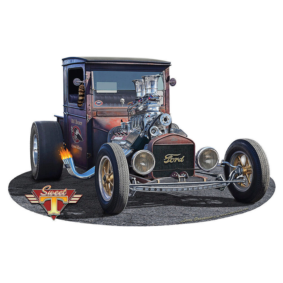 1926 T-Truck Cut out 18 X 12 vintage metal sign LGC272 Main Image