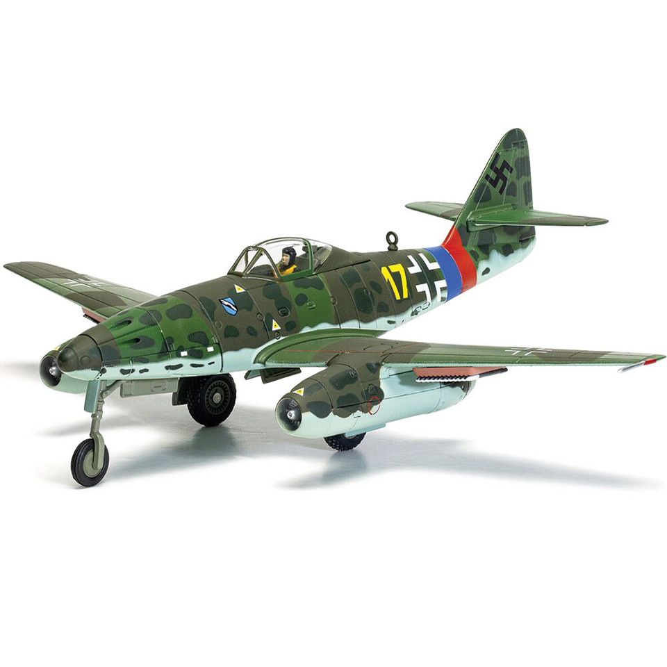 Me262A-1A 1/72 Die Cast Model Lt Walter Hagenah III, Jagdgeschwader 7 - Corgi (AA35711) Main Image