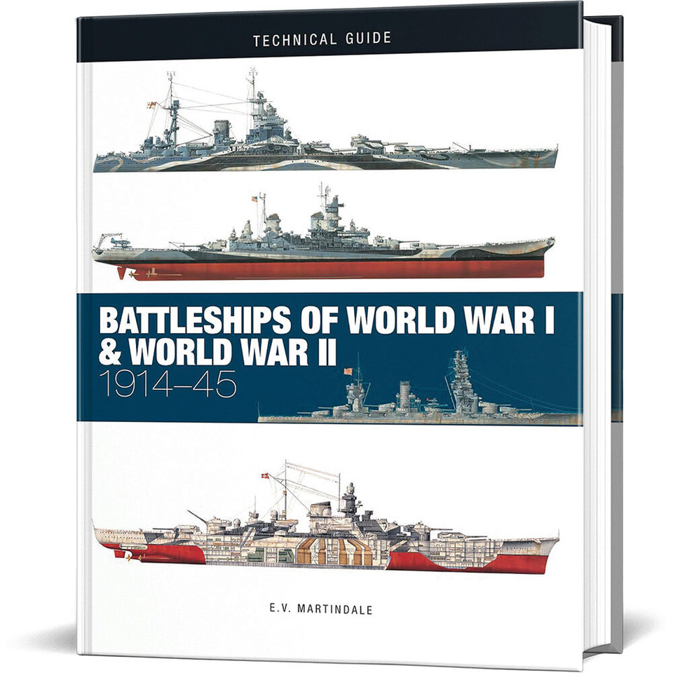 BATTLESHIPS OF WORLD WAR I & WORLD WAR II Amber Books (9781838862947) Main Image