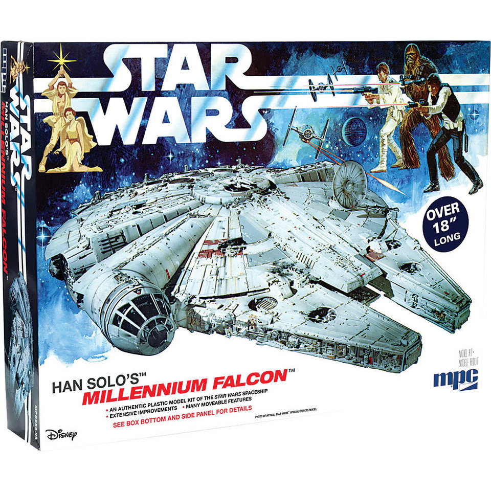 Star Wars: A New Hope Millennium Falcon 1/72 Kit MPC Models (MPC953) Main Image