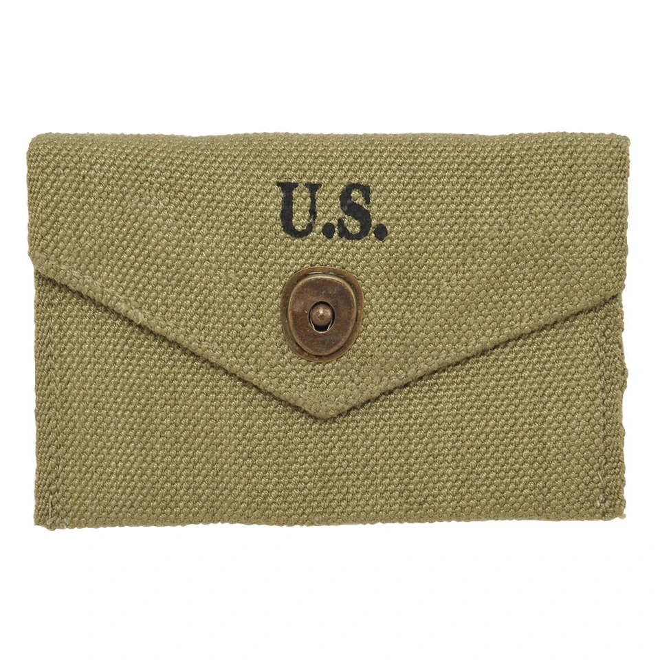M1942 FIRST AID POUCH MARKED JT&L 1943 World War Supply (1083) Main Image