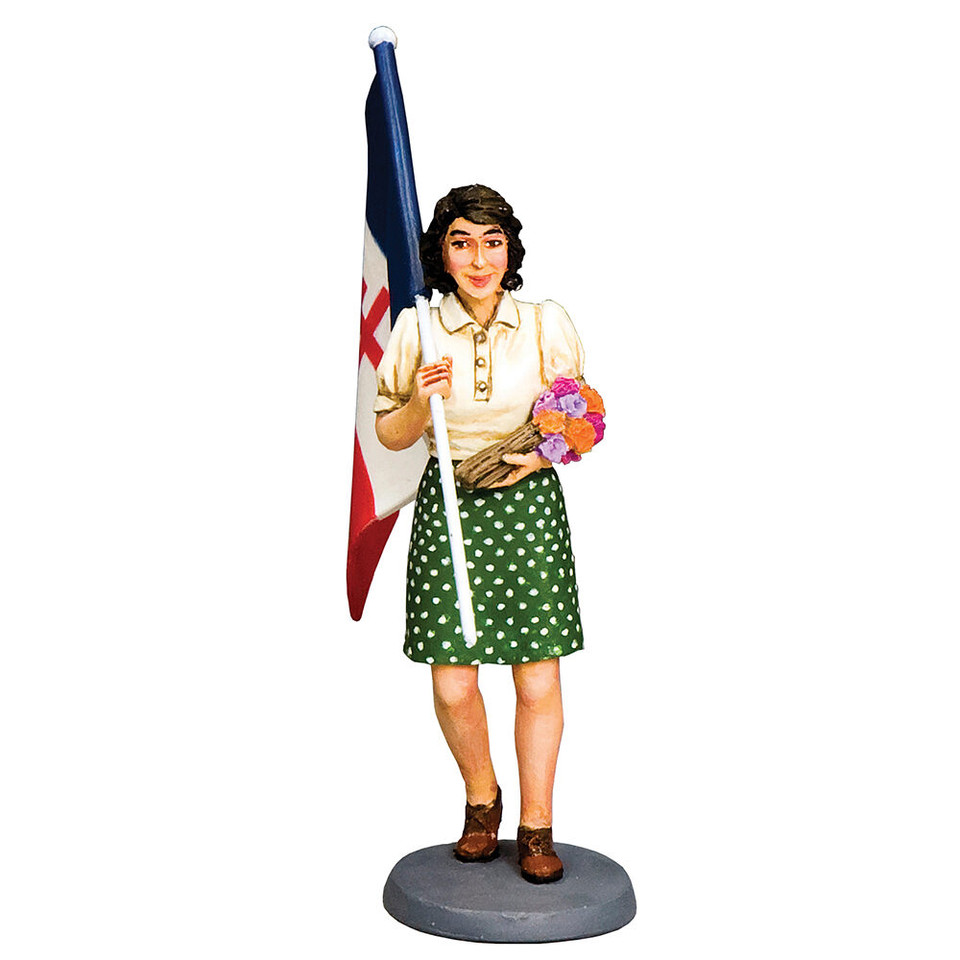 Liberation! Female Flagbearer 1/30 Figure K&C (DD376) Main Image