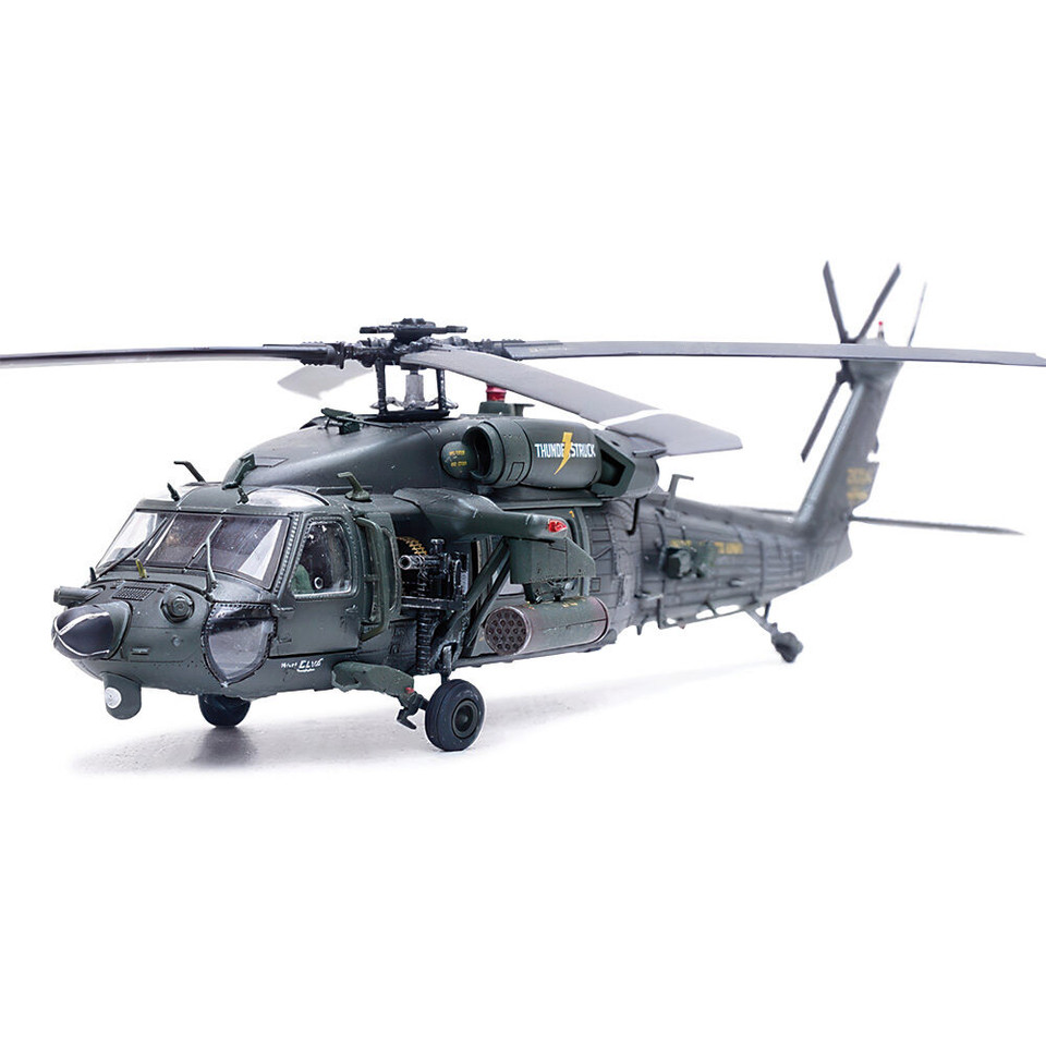 MH-60L BLACK HAWK HELICOPTER 1/72 DIE CAST MODEL 160th SOAR Night Stalkers, Thunderstruck, U.S. Army Main Image