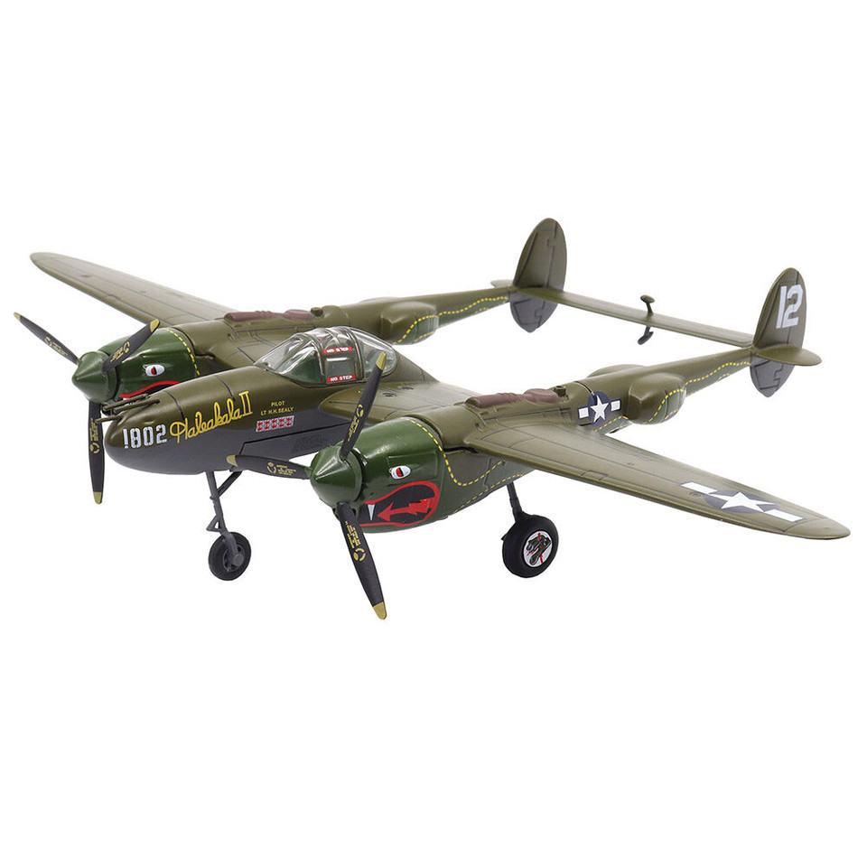 P-38J Lightning 1/72 Die Cast Model - 27296-41 Main Image