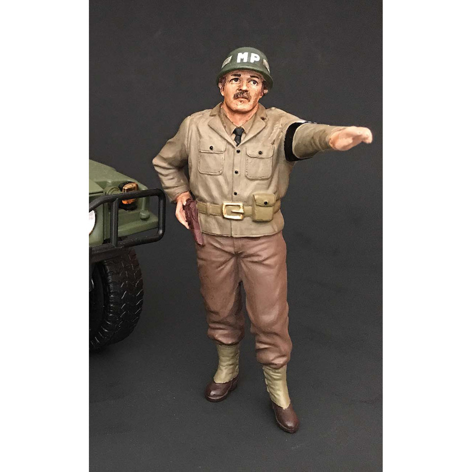 WWII U.S. Army Military Police Soldier 1/18 Figure- MP II Main Image