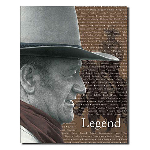 John Wayne Legend Metal Sign Main Image