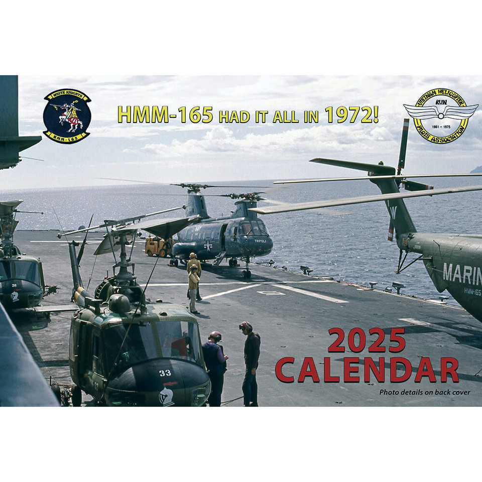 Vietnam Helicopter Association 2025 Wall Calendar  9781956027808 Main Image