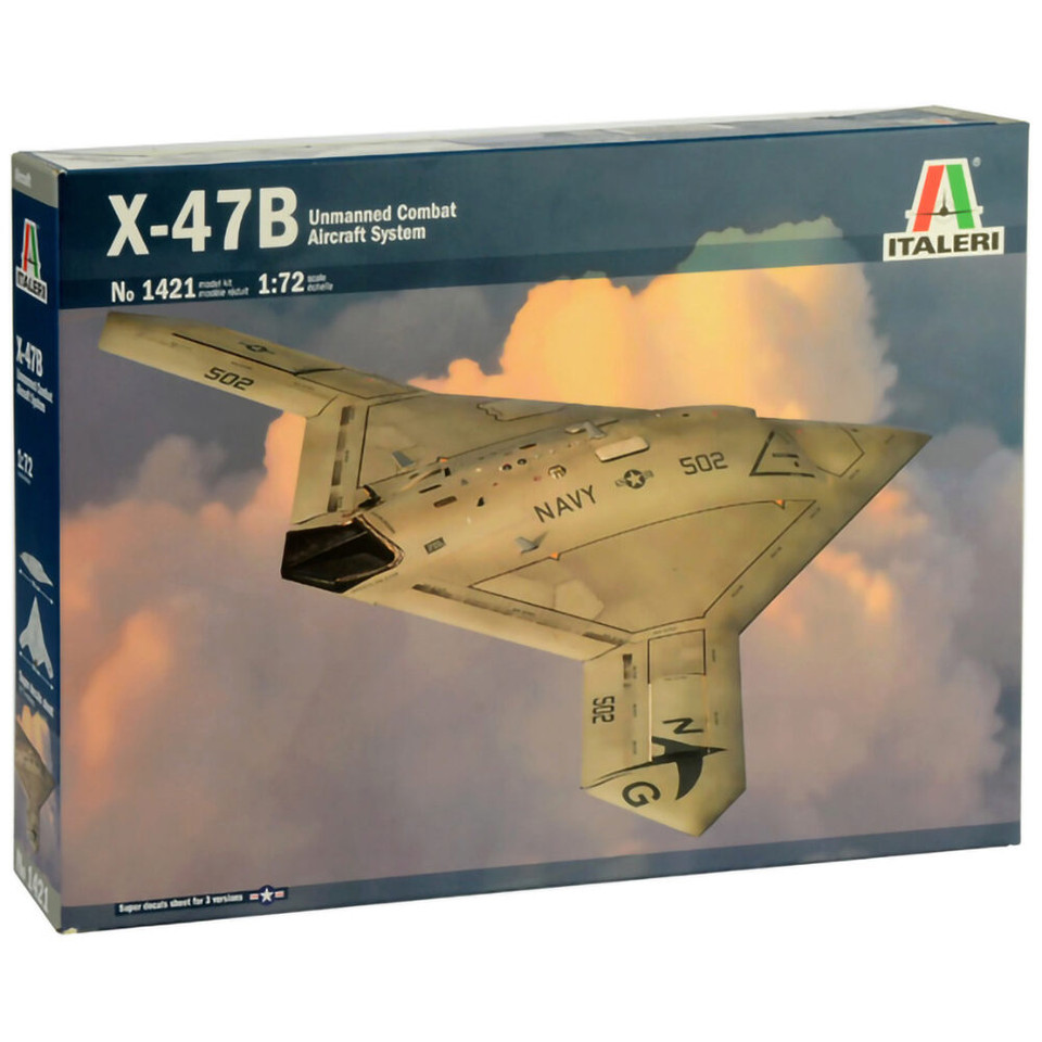 X-47B UCAS 1/72 Kit Italeri (1421s) Main Image