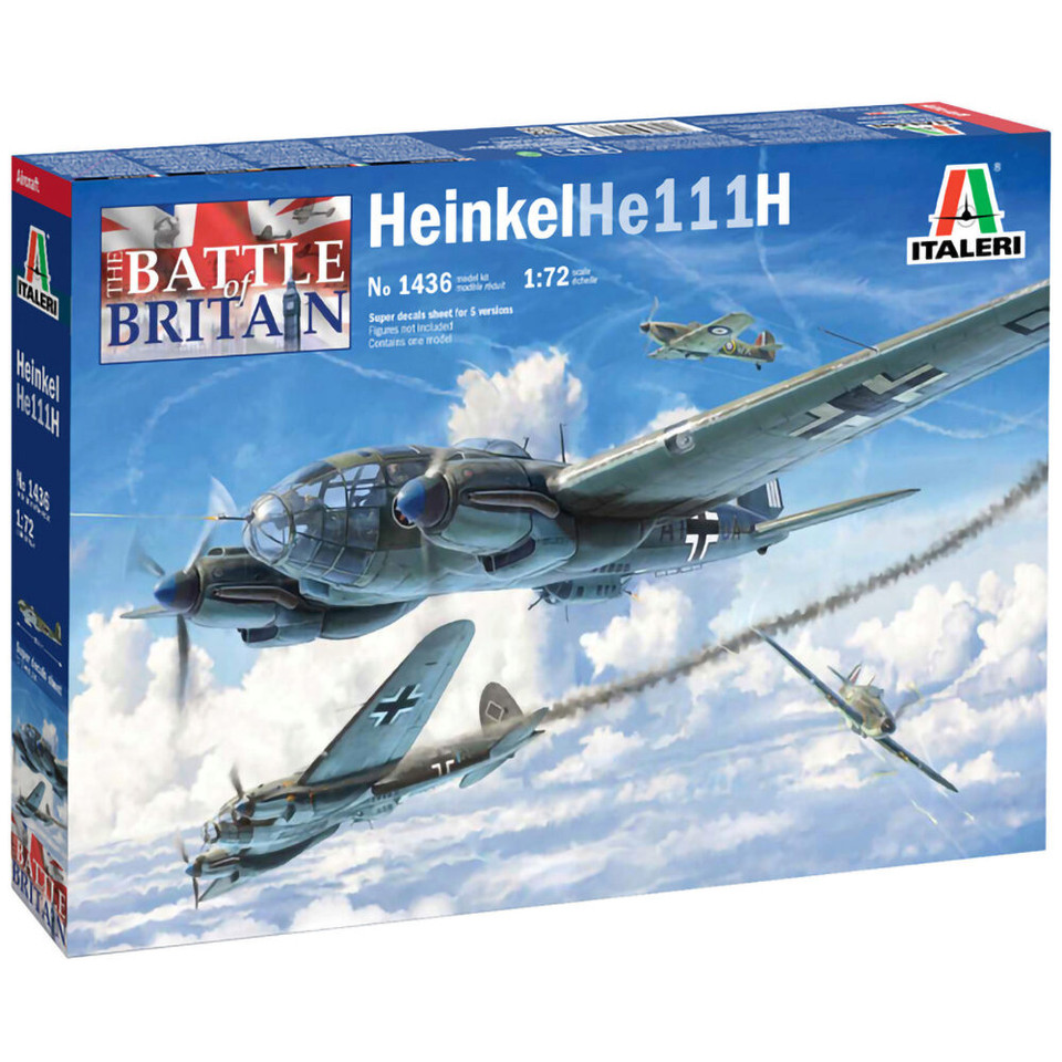 Heinkel He 111H 1/72 Kit Main Image