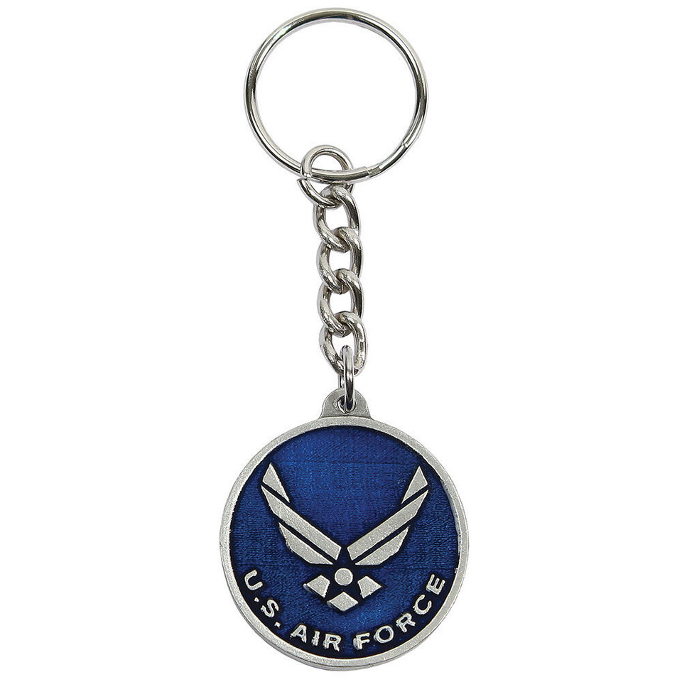 Air Force Painted Keychain  K616 Main Image