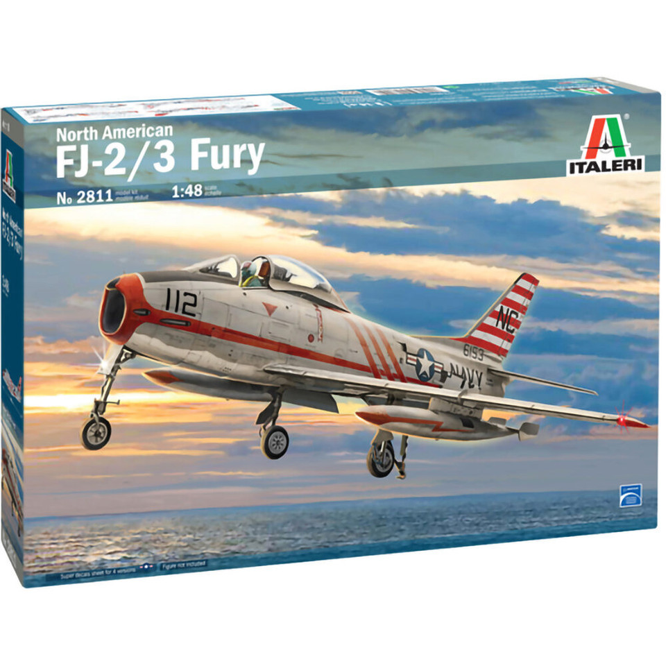 FJ-2/3 Fury 1/48 Kit Italeri (2811s) Main Image