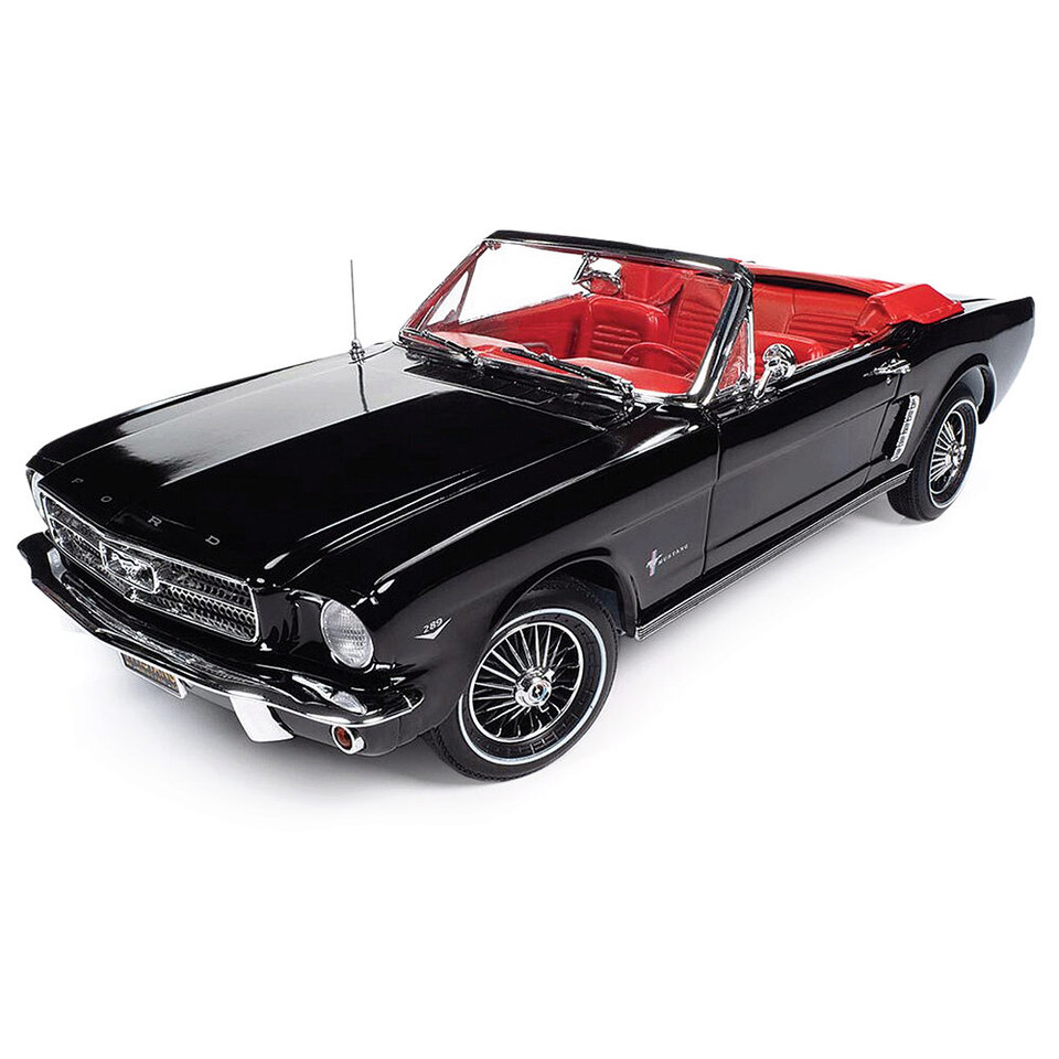 1964.5 Ford Mustang Convertible - Raven Black Main Image
