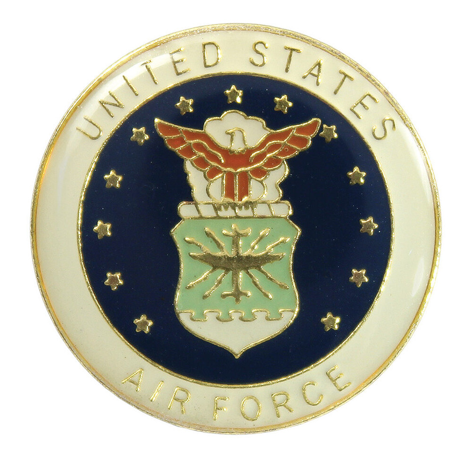 U.S. Air Force Circle Lapel Pin HP1958 Main Image