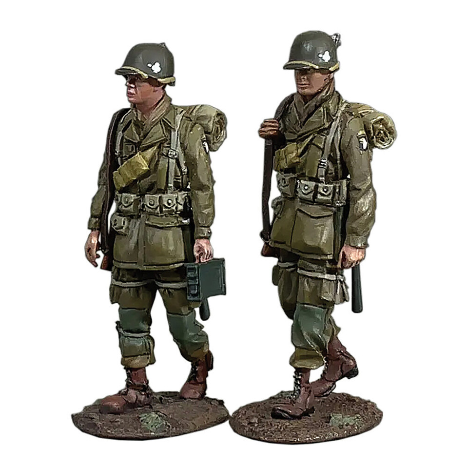 101st Airborne Glider Infantry, 1944-45 1/30 Figure Set WILLIAM BRITAIN (25283) Main Image