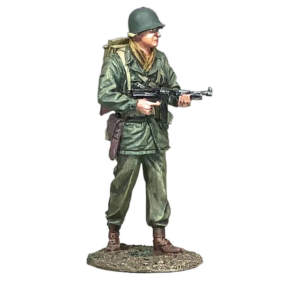 U.S. Infantry NCO with Thompson 1/30 Figure William Britain (25273) Main Image