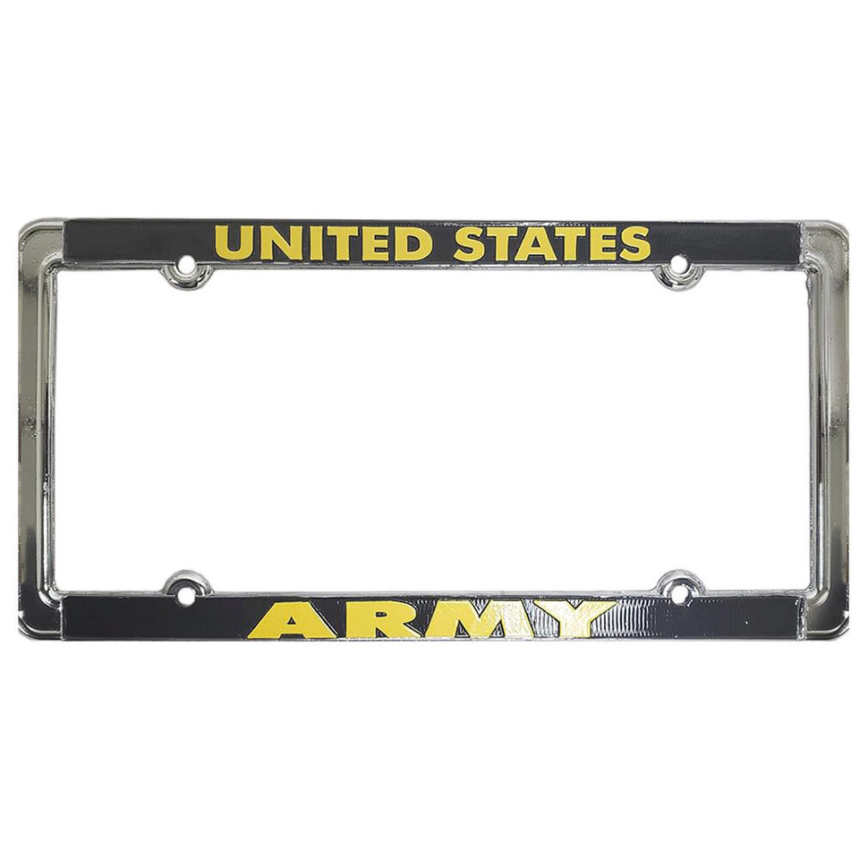 U.S. Army Metal License Plate Frame  MF1038ARM Main Image