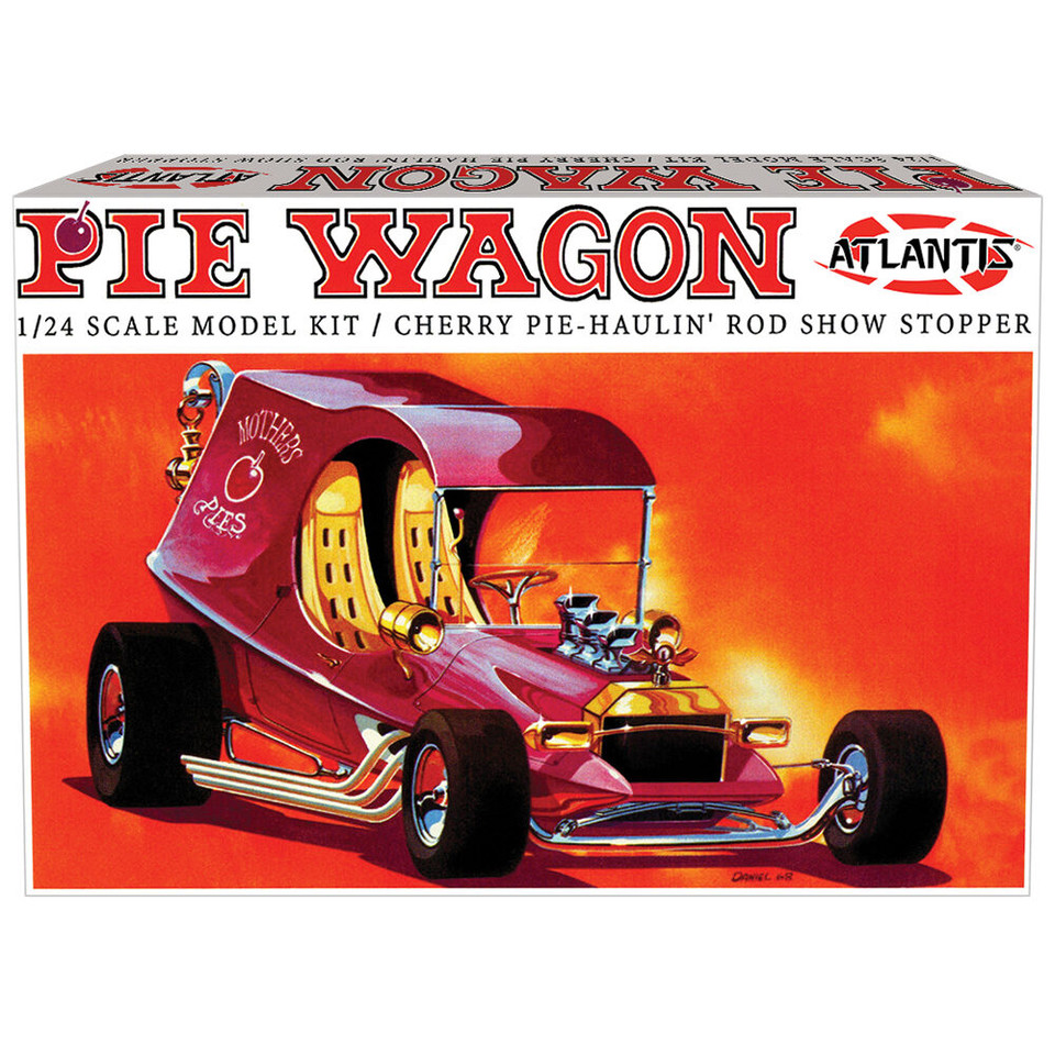 TOM DANIEL PIE WAGON 1/24 KIT ATLANTIS (M6738) Main Image