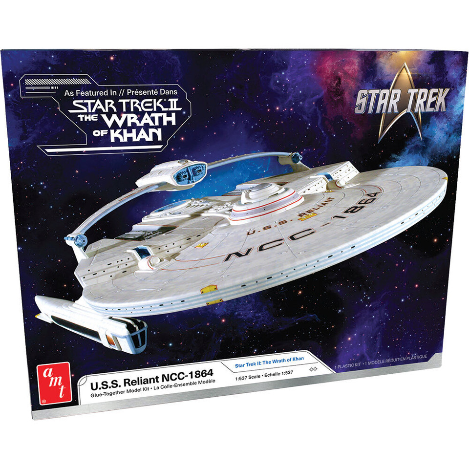 Star Trek II: The Wrath of Khan U.S.S Reliant 1/537 Kit AMT Models (AMT1457M) Main Image