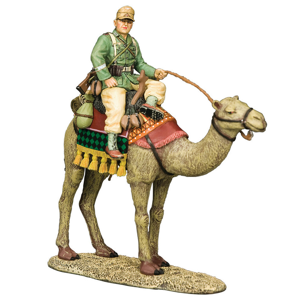 Afrika Korps Camel Patrol Soldaten #1 1/30 Figure K&C (AK144) Main Image