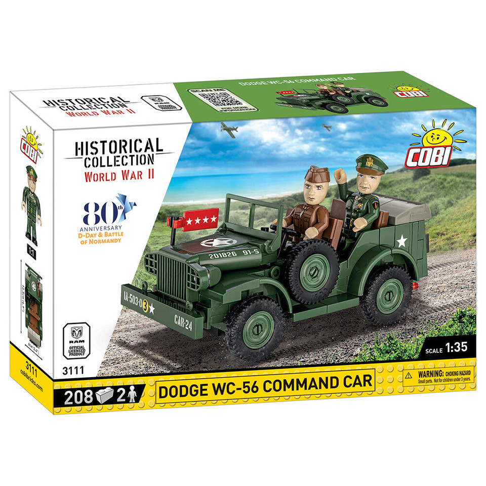 WC-56 Command Car 1/35 Building Block Model Cobi (3111) Main Image