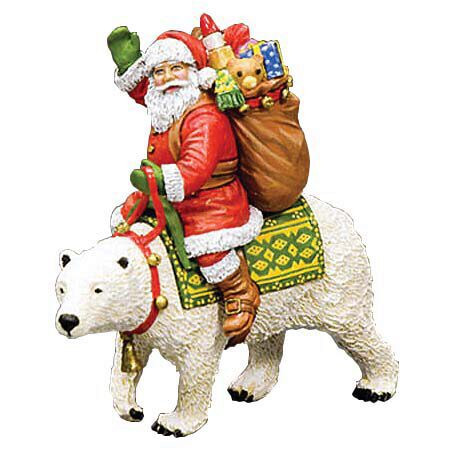 Santa & The Polar Bear Express 1/30 Figure King and Country (XM022-01) Main Image
