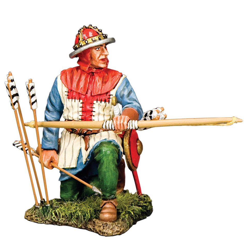 English Archer Kneeling Ready 1/30 Figure K&C (MK235) Main Image