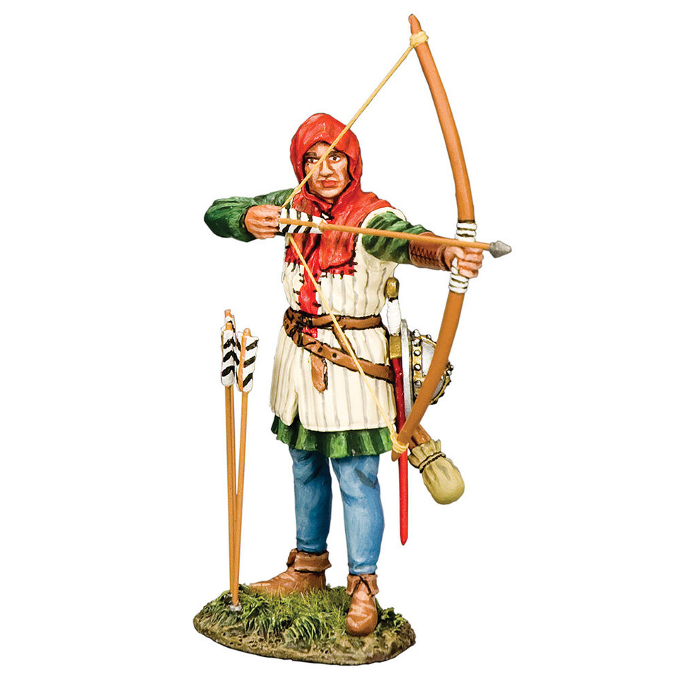 English Archer Taking Aim (B) 1/30 Figure K&C (MK240) Main Image
