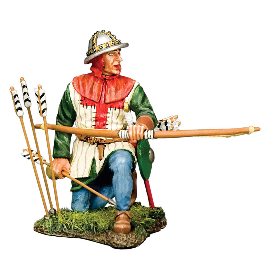 English Archer Kneeling Ready (B) 1/30 Figure K&C (MK243) Main Image