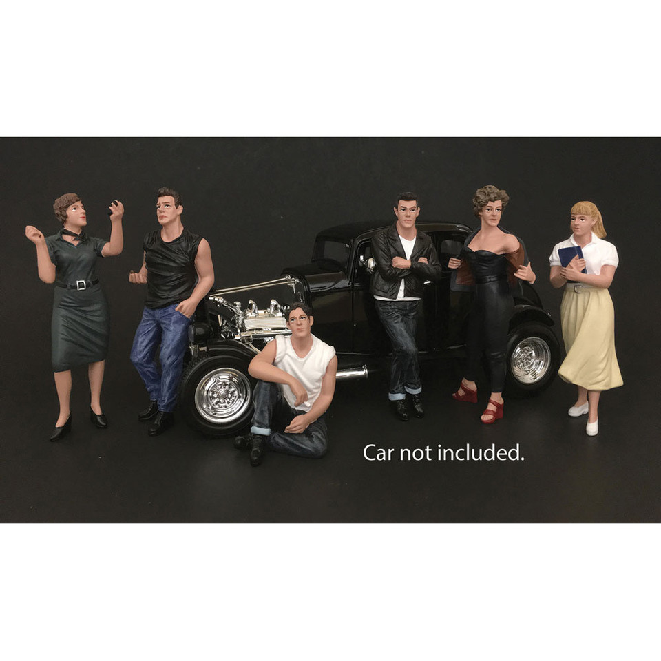 50's Style Figure Set - 1/24 Scale Main Image