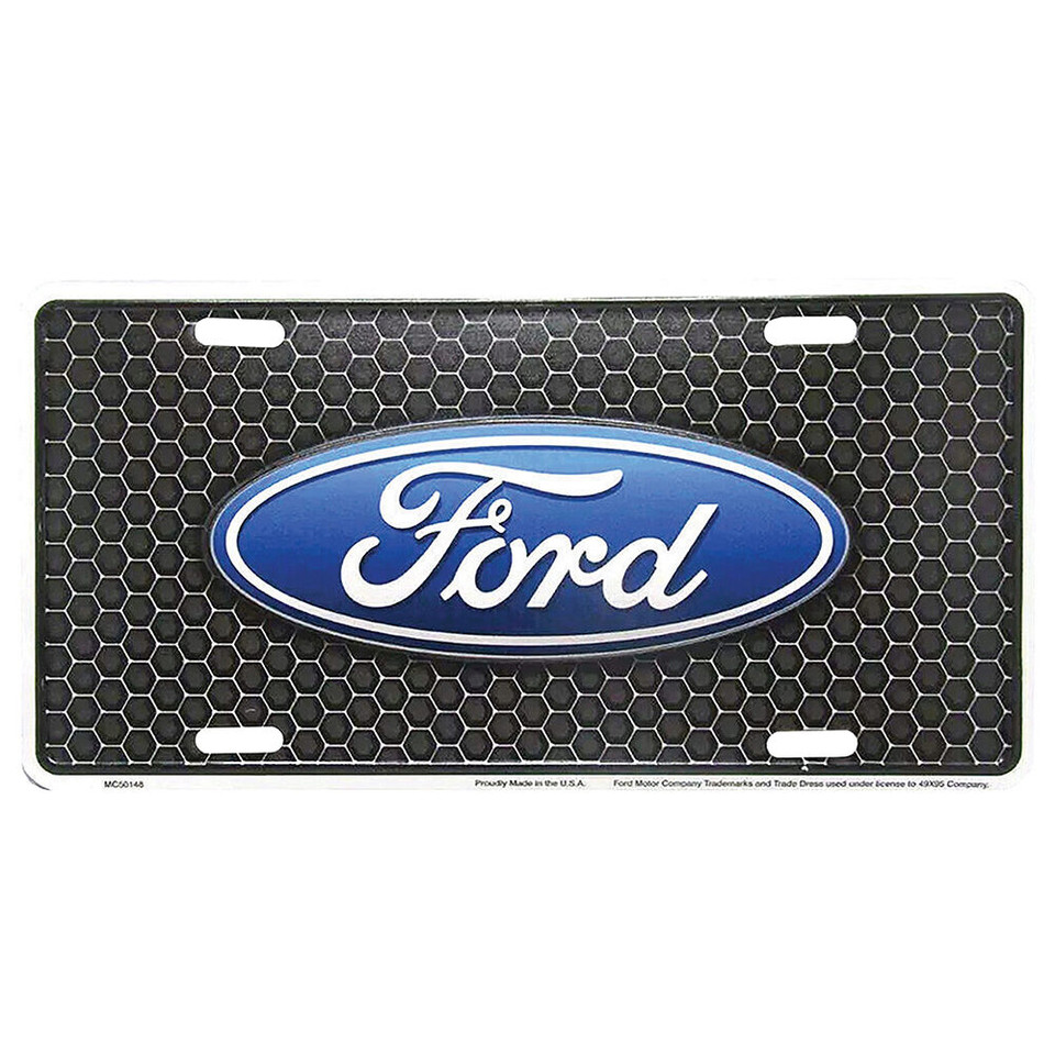 Ford Metal License Plate MP9018 Main Image