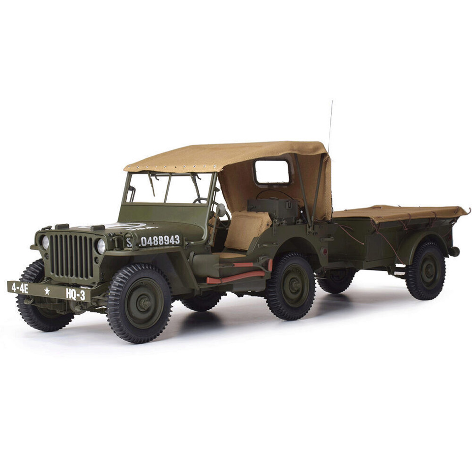 Willys MB Jeep 1/8 Kit Main Image