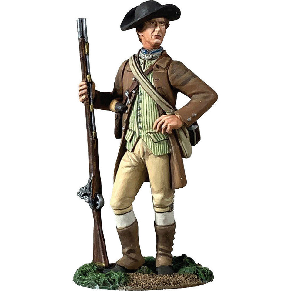 American Militiaman 1/30 Figure - 1775-83 William Britain (16106) Main Image
