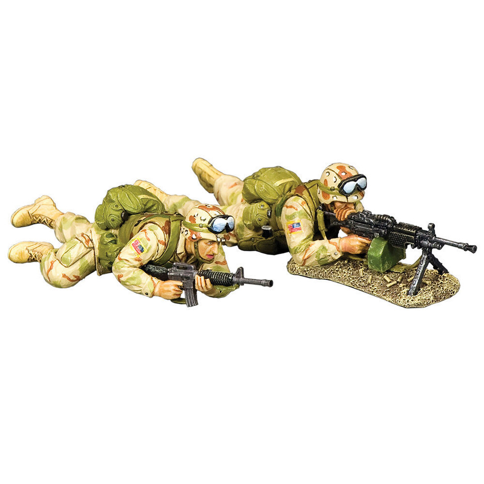 Rangers M249 SAW Team 1/30 Figure Set K&C (BHD010) Main Image