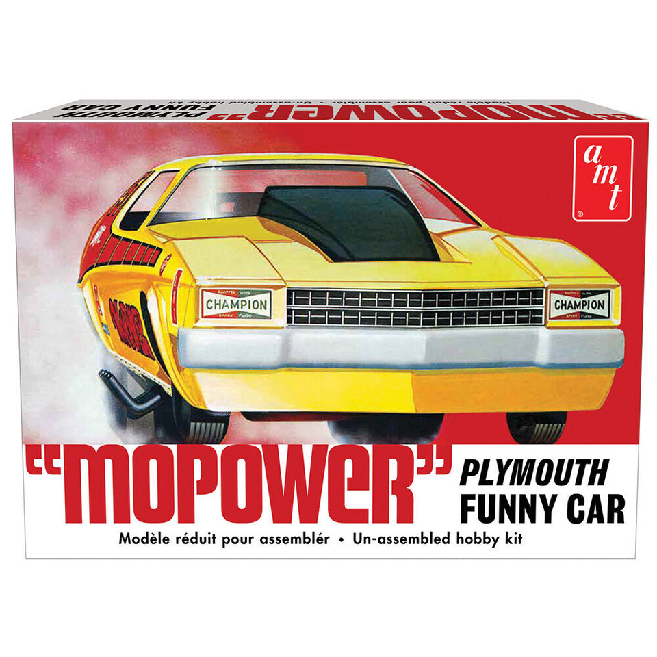 Mopower Plymouth Funny Car 1/25 Kit AMT Models (AMT1473) Main Image