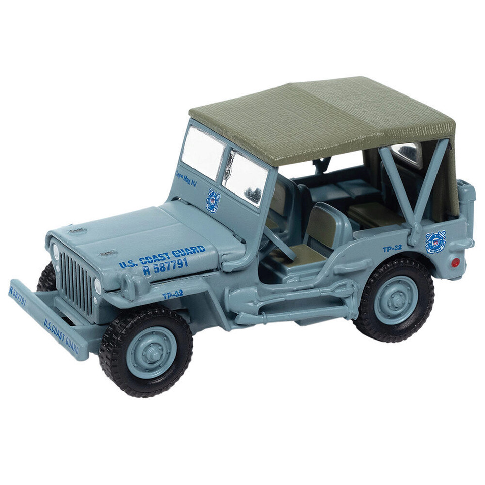 Willys Jeep Coast Guard - Light Blue Gray JLML011/48B-Jeep Main Image