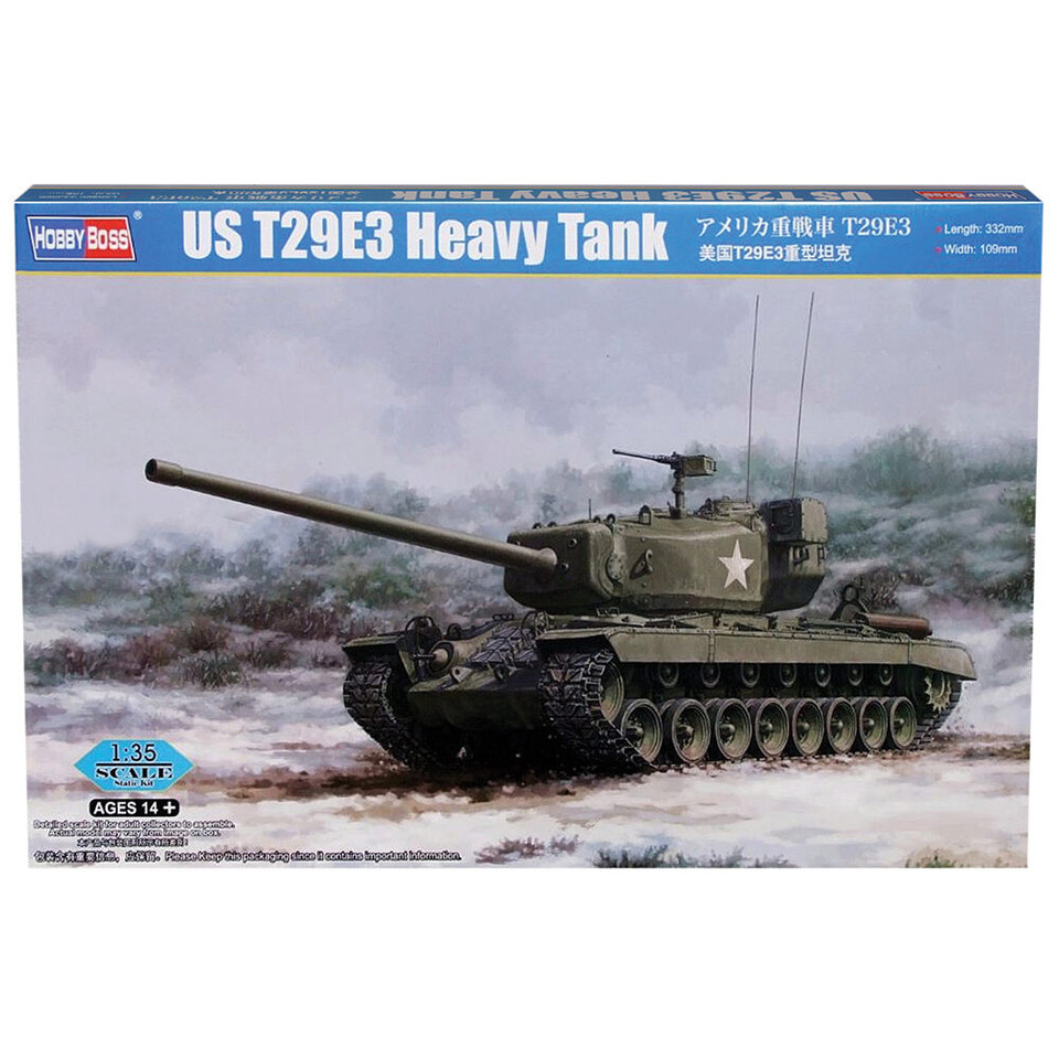 T29E3 Heavy Tank 1/35 Kit HobbyBoss (84511) Main Image