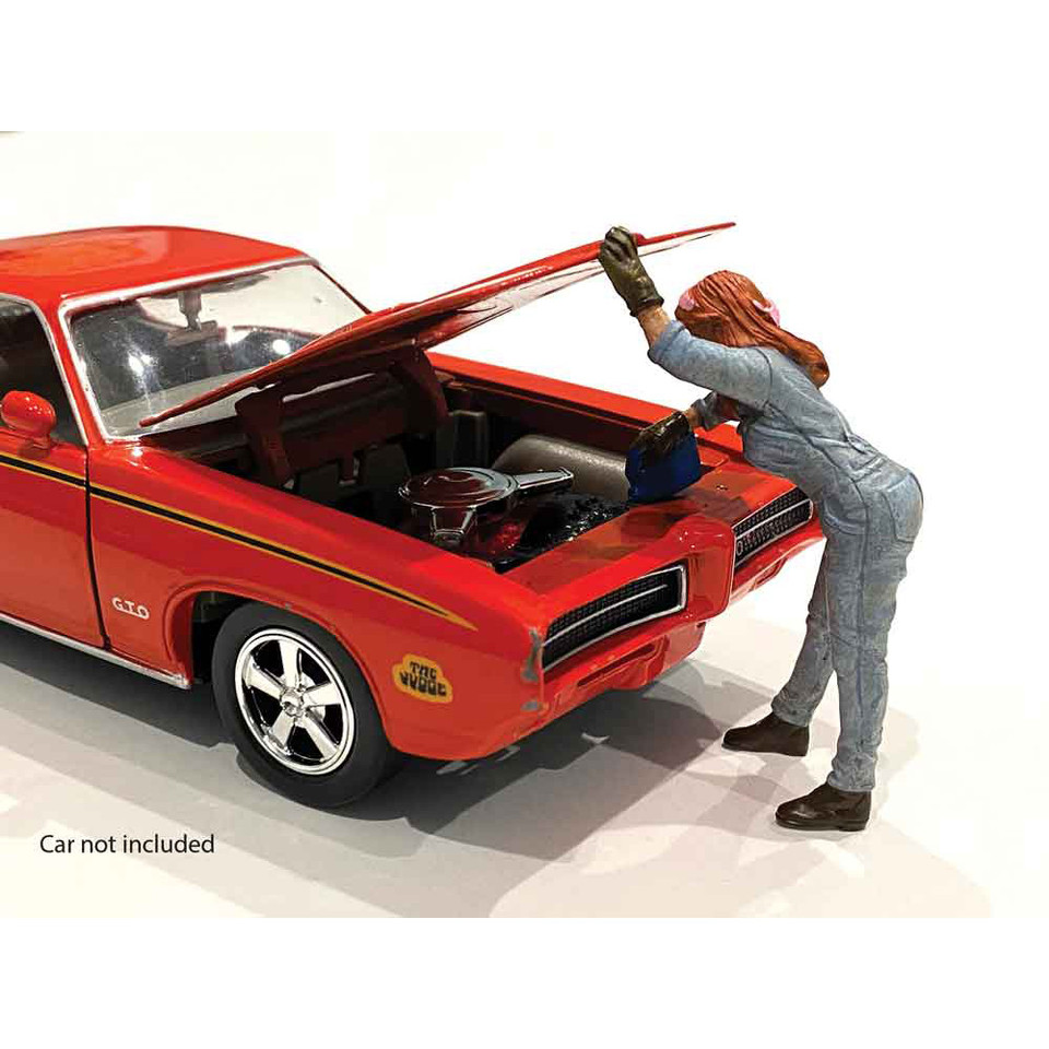 Retro Female Mechanic - II Main Image