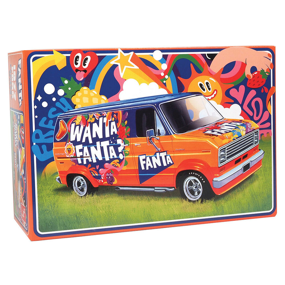 1977 Ford Custom Van Fanta 1/25 Kit AMT Models (AMT1471) Main Image