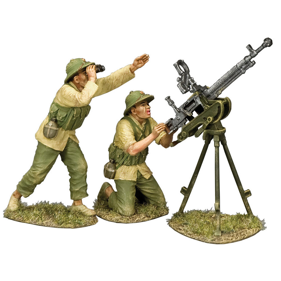 NVA DShK '38 Anti Aircraft 1/30 Figure Set- VN133 Main Image