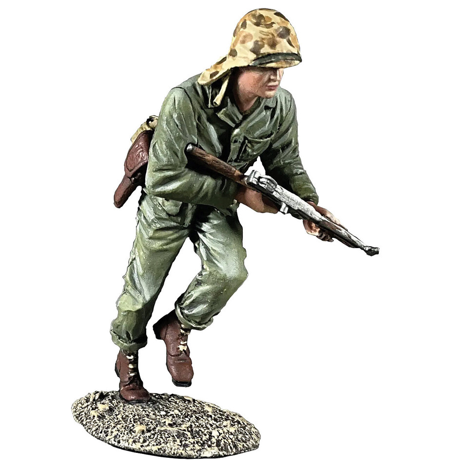 U.S. Marine Eugene Sledge 1/30 Figure William Britain (13095) Main Image