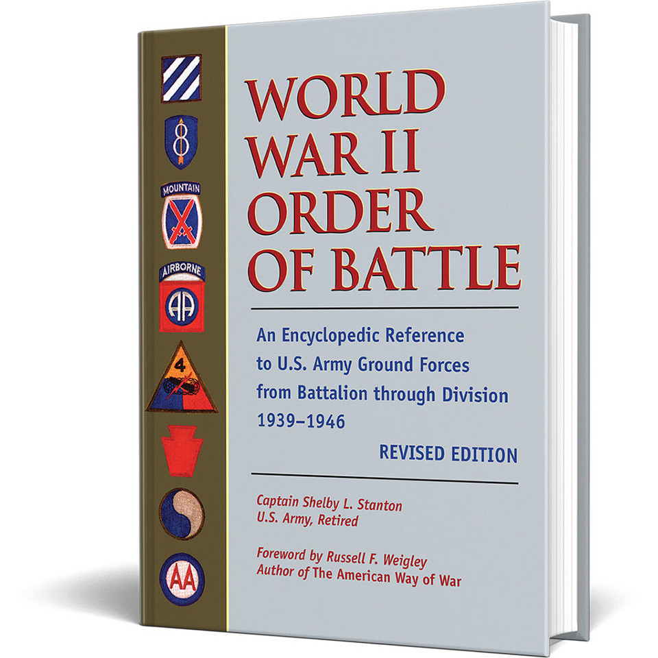 World War II Order of Battle Stackpole (9780811777193) Main Image