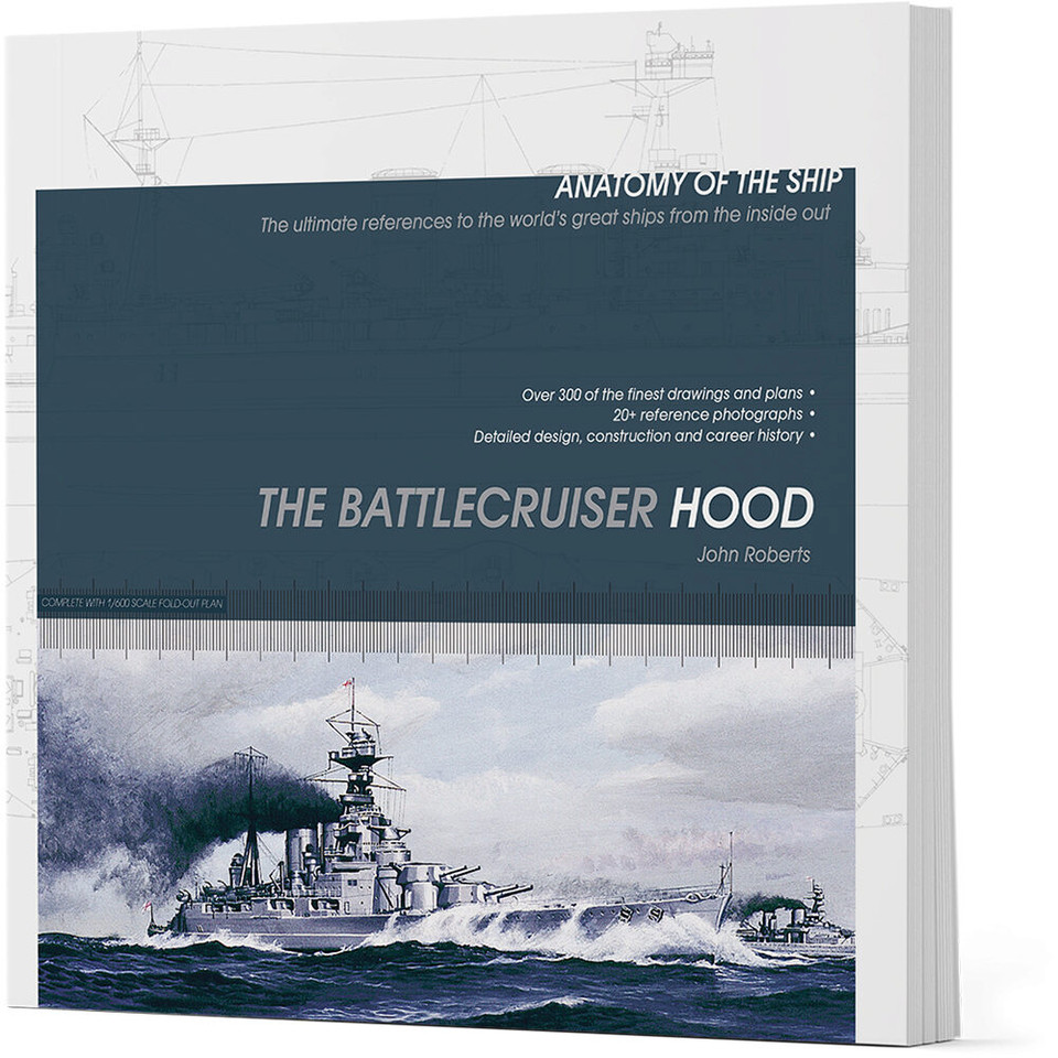 The Battlecruiser Hood Osprey Anatomy of the Ship (9781472846068) Main Image