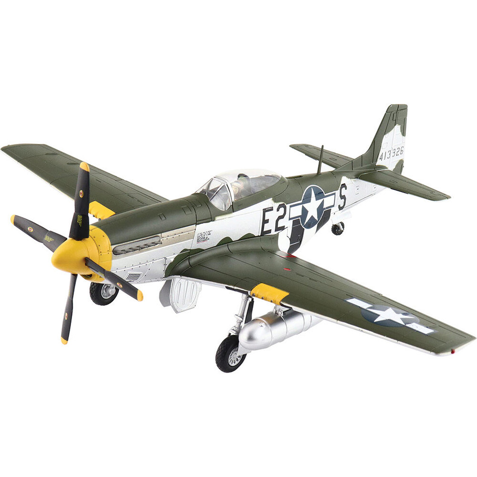 P-51D Mustang 1/48 Die Cast Model - HA7753 375th FS 8th AF July 1944 Main Image