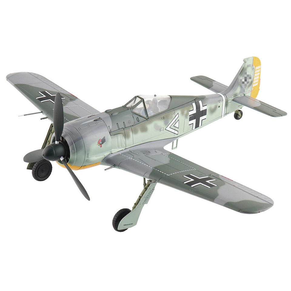 FW 190A-3 1/48 Die Cast Model - HA7430 III/JG.2 Commander Hptm. Hans Hahn Main Image