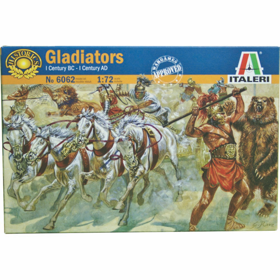 Roman Gladiators 1/72 Plastic Figures Main Image