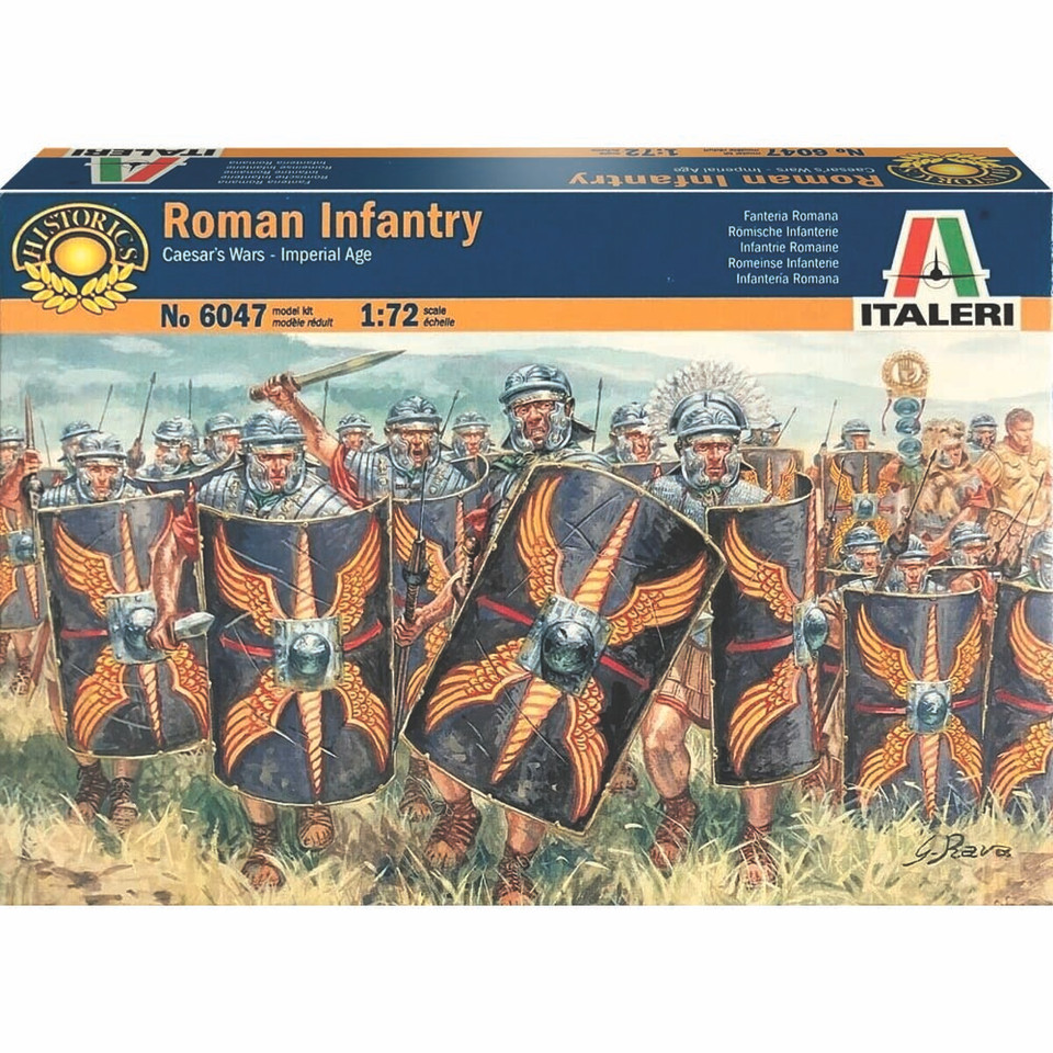 Roman Infantry 1/72 Plastic Figures Main Image